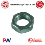 Spc Performance Left Hand Jam Nut 3/4" Size 16 Zinc - Universal Fitment #92011. Fixed Price $27.68.