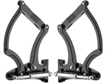 Billet Specialties Black 1955-1956 Hood Hinges With Necessary Gas Springs. Fixed Price $899.99.