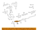 Toyota Oem 00-02 Corolla Exhaust System Components-converter 174600D070. Fixed Price $2101.04.