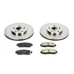 Power Stop KOE2292 Front 1-CLICK Replacement Brake Kit For Honda Accord. Fixed Price $141.30.