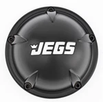 Jegs Resto-rod Wheel Center Cap Matte Black Finish. Fixed Price $16.00.