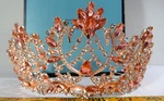Tiara Sweetv Accessories Collection Pink Rhinestone Crown Jeweled Princess Bride. Fixed Price $12.50.