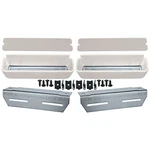 Scott Drake Door Panel Cup Kit White Pony Mustang 1965-1966/DELUXE 1967. Fixed Price $78.40.