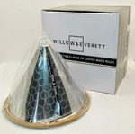 Willow & Everett Pour Over Coffee Dripper Reusable Cone Filter Strainer. Fixed Price $14.39.