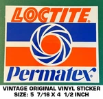 Loctite Permatex - Vintage Original Vinyl Decal Sticker Racing Products. Fixed Price $9.39.