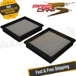 Afe 31-10196 Magnum Flow Pro Dry Air Filters For 2008-2013 Infiniti G37 3.7L. Fixed Price $134.00.