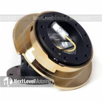 Nrg SRK-250BK-CG Black Gold Paddle Quick Release Gen Steering Wheel Adapter. Fixed Price $156.00.