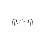 Allstar Perf. ALL22366 Un-welded Front Bumper Monte Carlo Ss 1983-88 2-PIECE. Fixed Price $121.20.