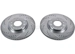 Powerstop For 04-08 Mazda RX-8 Front Evolution Drilled & Slotted Rotors Pair. Fixed Price $151.76.