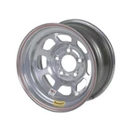 Basset 58D51IS 15X8 D-hole On Imca Silver Wheel. Fixed Price $101.99.