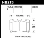 Hawk HB215S.630 HT-10 Disc Brake Pads Racing/street, Fade Resistant, Low Dust. Fixed Price $257.59.