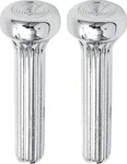 Oer Chrome Ribbed Diecast Door Lock Knob Set 1965-1990 Chevy Pontiac Olds Buick. Fixed Price $21.98.