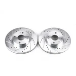JBR579XPR Powerstop Brake Discs 2-WHEEL Set Front For Mazda Miata 94-97, 99-2005. Fixed Price $124.29.