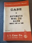 E13 Case 140W 160W Auto Wire Tie Baler Operator Operation & Maintenance Manual. Fixed Price $17.99.