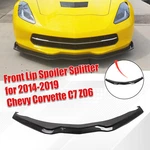 Front Bumper Lower Lip Splitter For 2014-2019 Corvette C7 Z06 Carbon Fiber Look. Fixed Price $159.99.