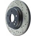 Stoptech Ford Mustang 2005-2014 Brake Rotor Cross Drilled Front Driver Side. Fixed Price $331.97.