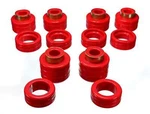 Energy Suspension Red Body Mount Bushings For 88-98 C1500 K1500 C2500 3.4123G. Fixed Price $109.32.