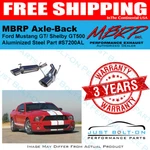 Mbrp Dual Axle Back 3" Tip 2005-2010 Mustang & 2007-2010 GT500 S7200AL Alum. Fixed Price $364.99.