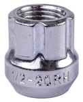 Jegs 65464 Spline Drive Lug Nuts, Short Open-end 1/2 IN.-20 Rh, Chrome. Fixed Price $8.41.