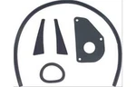 Oer K929 Weatherstrip Cowl Firewall Seals Chevy Pontiac Kit. Fixed Price $31.99.