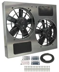 Derale 16835 Powerpack High Output Dual 11" Electric Rad Fan/aluminum Shroud Kit. Fixed Price $605.26.