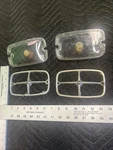 69-70 Pontiac Gto Turn Signal / Parking Light Bezels Lenses Pair Lh Rh Gm Oem. Fixed Price $95.00.