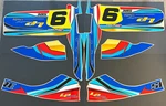 Go Karting Kit Race Racing Graphics Decal Tony Otk Full Custom M10. Fixed Price $160.00.