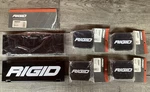 Rigid Industries D-series E/rds Light Lens Cover Protector Black Set. Fixed Price $60.00.