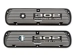 Scott Drake 6A582-302 Aluminum Valve Covers Powered By Ford Logo. Fixed Price $229.95.