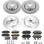 Power Stop K7284 Z23 Evolution Sport Performance 1-CLICK Brake Kit Front And Rea. Fixed Price $400.99.