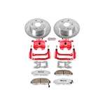 Powerstop Z26 Street Performance Ceramic Brake Pad, Drilled Slotted Rotor, And. Fixed Price $429.67.