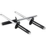 Allstar Performance ALL18187 Md Hd Rivet 250PK Black Flange Type Alum Mandrel. Fixed Price $45.98.