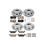 Power Stop KOE2820 Low-dust Ceramic Brake Pad And Z17 Disc Rotor Kit. Fixed Price $370.78.