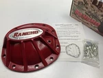 Rancho RS6218 Front Dana 30 Axle Differential Cover, Red For 97-18 Jeep Wrangler. Fixed Price $89.96.