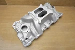 Edelbrock 7101 Performer Rpm Intake Manifold Aluminum Small Block Chevy Holley. Fixed Price $189.99.