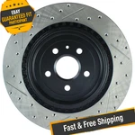 Stoptech Sport Drilled & Slotted 1-PIECE Rear Brake Rotor For 10-19 Chevy Camaro. Fixed Price $239.16.