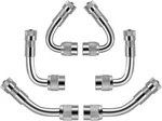6PIECES Valve Stem Extenders,dually 45 90 135 Extensions. Fixed Price $15.35.