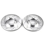 Powerstop Evolution Drilled Slotted Rotors Pair Front For Toyota Tacoma. Fixed Price $111.61.