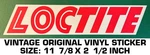 Loctite - Vintage Original Vinyl Decal Sticker Automotive. Fixed Price $8.66.