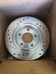 Power Stop AR8139XPR Drilled & Slotted Rear Rotor Set For Taurus / Continental. Fixed Price $85.00.