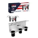 Pit Posse Double Hand Grease Gun Tube Storage Holder Caddy Trailer/garage Mount. Fixed Price $41.95.