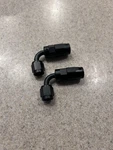 Two Vibrant -4AN Degree Elbow Hose End Fittings 21904 Turbo Feed. Fixed Price $39.95.