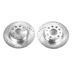 Power Stop EBR1204XPR Drilled &slotted Rear Rotor Set For Vw Jetta Passat Beetle. Fixed Price $138.86.