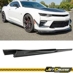 Fits 16-24 Chevy Camaro Carbon Fiber Look ZL1 Style Side Skirts Rocker Panel Pp. Fixed Price $144.99.