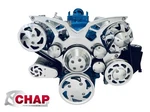 Small Block Ford 289 302 351W Serpentine Pulley Kit A/c Alt Ps Inclusive. Fixed Price $1770.00.