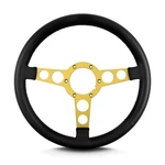 Lecarra 62401 14 Inch Steering Wheel, Trans Am Gold, Black Wrap. Fixed Price $234.95.