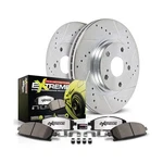 Power Stop K1444-26 Front Z26 Carbon Fiber Brake Pads With Drilled & Slotted .... Fixed Price $591.66.