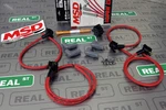 Msd Universal 4 Cylinder 8.5MM Spark Plug Wires Set Super Conductor Red 31689. Fixed Price $114.95.