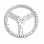 Longacre 52-56837 15" Uncoated Aluminum Dished Steering Wheel Drilled. Fixed Price $120.12.