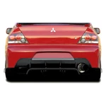 For Mitsubishi Lancer 03-06 Vrs Style Fiberglass Rear Diffuser Unpainted. Fixed Price $315.00.